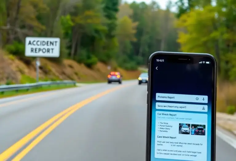 howtoquicklyfindacarwreckreportinpickenscountyvan | WreckReportscom
